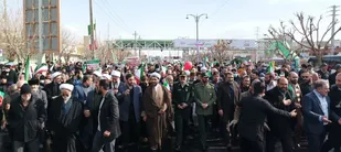 راهپیمایی باشکوه ۲۲ بهمن مردم ولایت مدار شهرستان اسلامشهر