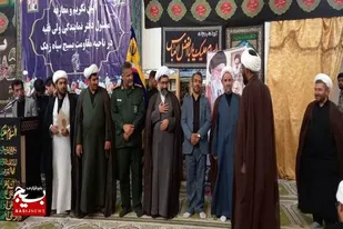 برگزاری مراسم تودیع و معارفه مسئول نمایندگی ولی فقیه سپاه زهک