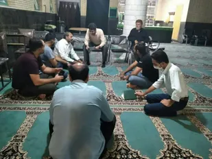 جلسه شورای پایگاه بسیج ثارالله کوچه بیوک حوزه فجر ناحیه مرکزی یزد