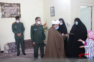 دیدار با خانواده شهید مدافع حرم در چابهار