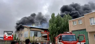 بی&zwnj;احتیاطی علت آتش&zwnj;سوزی در کارخانه فوم اردبیل