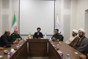 دیدار جمعی از پاسداران و پیشکسوتان بسیجی با امام جمعه اردکان