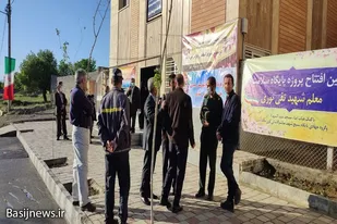 افتتاح پروژه پایگاه سلامت شهید &laquo;تقی نوری&raquo; در کوی محمدیه همدان