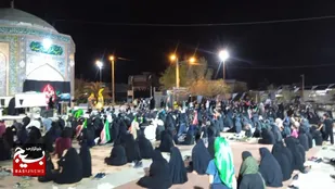 اجتماع باشکوه مردم هندیجان در موج ۱۴۳