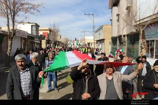 برگزاری راهپیمایی 22 بهمن در شلمزار