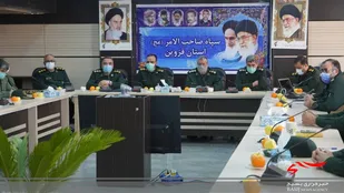 آئین معارفه مسئول بسیج سازندگی استان قزوین