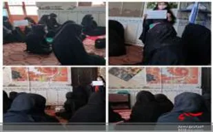 برگزاری مراسم بزرگداشت وفات حضرت زینب سلام الله علیها در شهرک میهه
