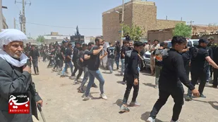 عشایر بخش سمیع آباد تربت&zwnj;جام در سوگ امام&zwnj;حسین&zwnj; علیه&zwnj;السلام و یارانش اشک ماتم ریختند+فیلم و تصاویر