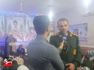 برگزاری ششمین یادواره سالگرد سرباز شهید حادثه تروریستی ۳۱ شهریور