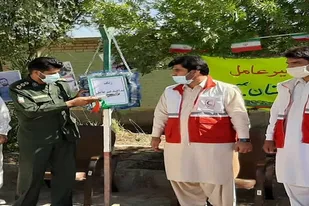 نواخته شدن زنگ پدافند غيرعامل در بمپور