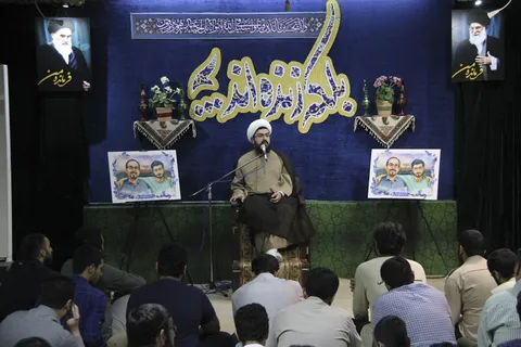 مراسم بزرگداشت شهدای جهادی طلوع در معراج شهدا