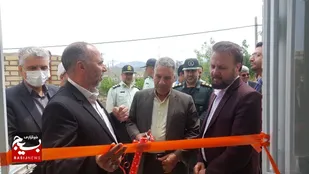 افتتاح خانه بهداشت روستای منج شیرین  جوین +فیلم و تصاویر