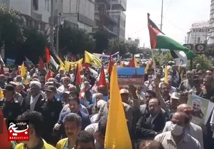 برگزاری راهپیمایی روز جهانی قدس در ۴۰ شهر استان بوشهر