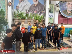 اردوی فرهنگی وتربیتی نوجوانان با شناخت سیره زندگی شهداء ازگلزار شهداءو موزه دفاع مقدس