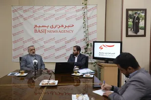 بازدید سخنگوی ارشد نیرو&zwnj;های مسلح از خبرگزاری بسیج/ ۱