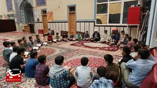اجتماع حلقات صالحین در محله سجادیه پردیسان قم