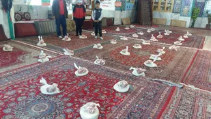 از قربانی ۴ راس گوسفند تا توزیع بیش از ۶۰ بسته معیشتی در شاهرود