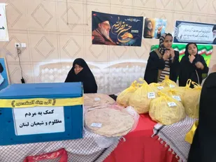 ابتکار بانوان بشرویه ای در جلب مشارکت با عنوان بازارچه همدلی