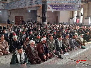 همایش اقتدار بسیجیان در محمودآباد برگزار شد