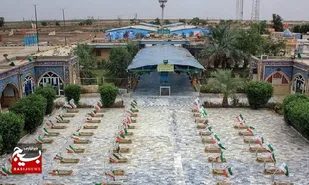 برگزاری ویژه برنامه زیارت شهدای دانشجوی هویزه