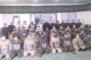 سربازان نمونه شهرستان دشتی تجلیل شدند