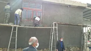 تعمیر و مرمت مسجدی در شهرستان لردگان