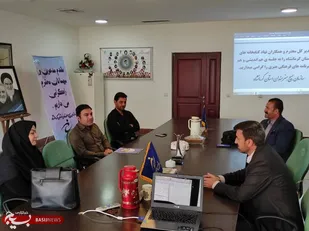 برگزاری نشست هم&zwnj;اندیشی و هم&zwnj;افزایی برنامه&zwnj;های فرهنگی و هنری اداره کل کتابخانه&zwnj;های عمومی استان و سازمان بسیج هنرمندان کرمانشاه