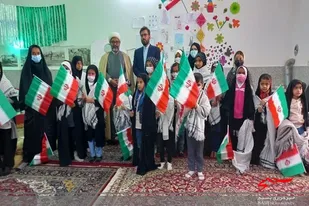 برپایی نمایشگاه نوگلان زینبی سازمان بسیج مداحان در زاهدان