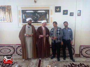 دیدار مسئول نمایندگی ولی فقیه در سپاه انصارالحسین(ع) باخانواده بازنشستگان