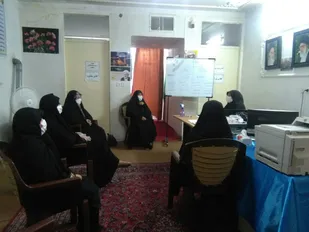 برگزاری کارگروه فرهنگی پایگاه صفیه سمنان