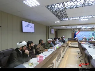 برگزاری جلسه قرارگاه فرهنگی تبلیغی در مناطق سیل زده خوزستان