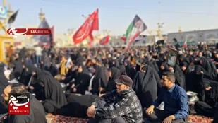 عزاداری مردم مشهد در پی شهادت رهبر معظم انقلاب