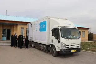 کاروان احسان سلامت به ایستگاه قزوین رسید