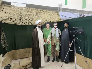 بازدید مسئول نمایندگی ولی فقیه درسپاه استان ازنمایشگاه نسل به نسل، روایت مقاومت