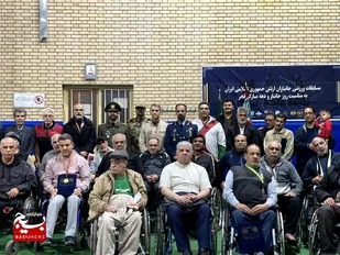 مسابقات ورزشی جانبازان به مناسبت روز جانباز برگزار شد