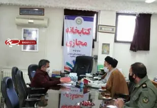 دیدار رئیس عقیدتی سیاسی لشکر ۵۸ تکاور ذوالفقار با مدیر نهاد کتابخانه&zwnj;های عمومی شاهرود
