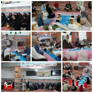 محفل انس با قرآن در روستای ملاخیل پوروا هزارجریب نکا برگزار شد