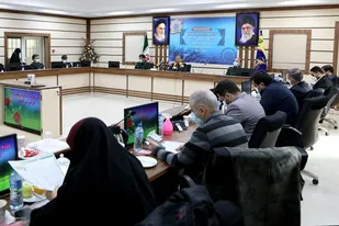 نشست خبری سردار سلیمانی به مناسبت هفته بسیج