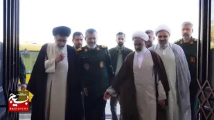 مسوول نمایندگی ولی فقیه در سپاه پاسداران وارد قزوین شد