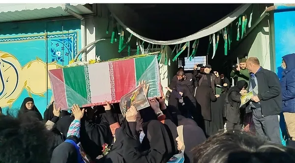 مراسم تشییع پیکر مطهر شهدای مدافعان ایران