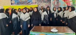 برگزاری جشن انقلاب در روستای ابواسحاق فلارد