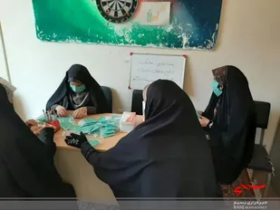 قرارگاه حافظان سلامت پایگاه مقاومت بسیج کوثر