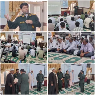 تکریم و معارفه فرمانده حوزه مقاومت بسیج حمزه سپاه شهرستان آق قلا برگزار شد&nbsp;