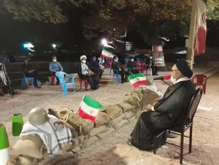 مراسم یادواره شهدا در شهر نیر برگزار شد