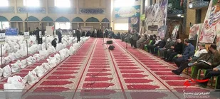 عیدی مومنانه به نیازمندان با توزیع ۳ هزار سبد کالا