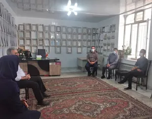 مدیر موسسه راهیان کوثر استان از مدارس یو.سی.مس بازدید کرد