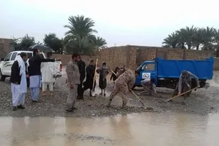 ورود سپاه به مرحله بازسازی خسارت های ناشی از سیلاب در جنوب سیستان و بلوچستان