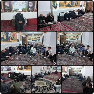 نشست بصیرتی جهاد تبیین در حوزه بسیج شهدای ۱۵ خرداد پیشوا
