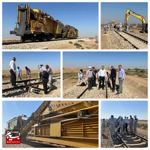 بهسازی محور ریلی در خوزستان