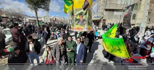 خروش سربازان مکتب سلیمانی در فلارد